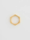 BURBERRY Gold-plated Nut Ring
