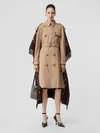 BURBERRY 毯饰棉质嘎巴甸 Trench 风衣