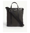 PAUL SMITH ACCESSORIES Canvas and leather tote bag