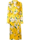 WE ARE LEONE TALLULLAH FLORAL WRAP DRESS