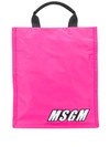 MSGM LARGE LOGO TOTE