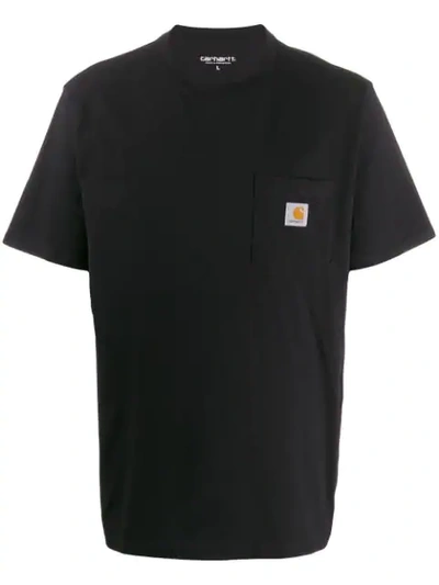 Carhartt S/s Pocket T-shirt In Black