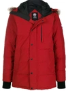 CANADA GOOSE CANADA GOOSE CARSON DOWN-PADDED PARKA - RED