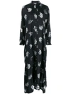 LANVIN LOGO PRINT SHIRT DRESS