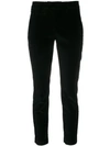 Dondup Tailored Slim-fit Trousers In Black