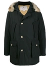 WOOLRICH MULTI-POCKET PARKA COAT