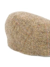 ISABEL MARANT ISABEL MARANT HERRINGBONE FLAT CAP - 大地色