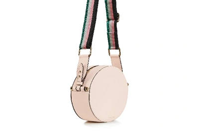 Strathberry Breve Bag - Soft Pink With Stripe Strap