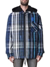 OFF-WHITE HOODED CHECK SHIRT,11053746