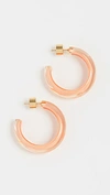 ALISON LOU SMALL JELLY HOOPS
