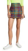 ALICE AND OLIVIA DARMA COMBO CROSSOVER SKIRT