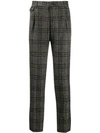 DOLCE & GABBANA TARTAN CHECK TROUSERS