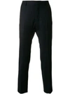 AMI ALEXANDRE MATTIUSSI FITTED LEG TROUSERS