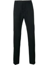 Ami Alexandre Mattiussi Fitted Leg Trousers In Blue