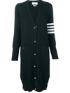 Thom Browne Milano Stitch Merino Cardigan In 415 Navy