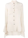 ZADIG & VOLTAIRE POINTED COLLAR SHIRT