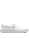 Vans Classic Slip-on "true White" Sneakers In White