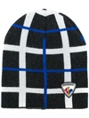 ROSSIGNOL JC DE CASTELBAJAC PLAID BEANIE