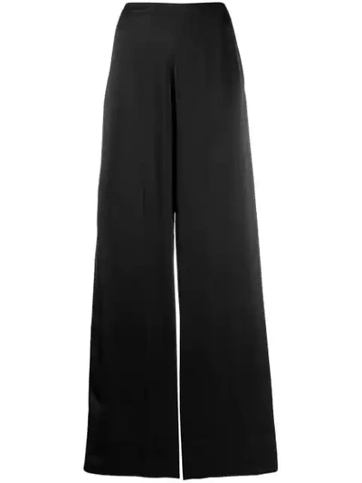 Jil Sander Black Wide-leg Trousers