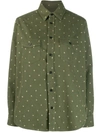 SAINT LAURENT STAR FLAP POCKETS SHIRT