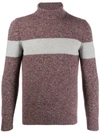 FAY BLOCK STRIPE SWEATER