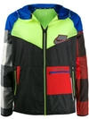 Nike Wild Run Windrunner Packable Ripstop And Shell Jacket In Nero480