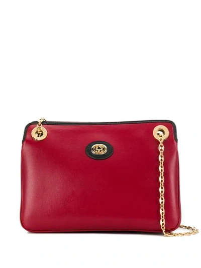 Gucci Marina Chain Shoulder Bag In Red