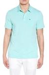 Vineyard Vines Edgartown Polo Shirt In Capri Blue