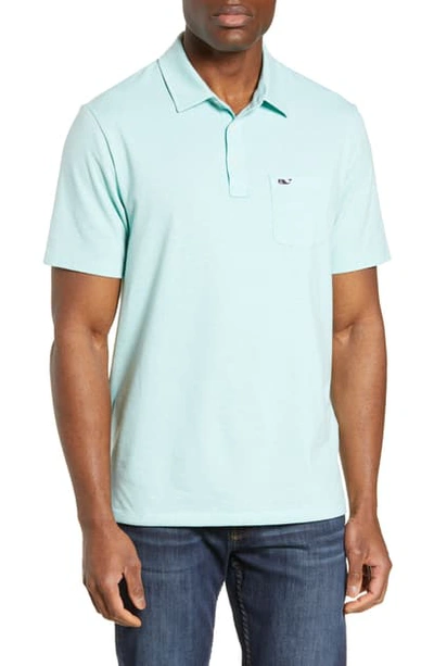 Vineyard Vines Edgartown Polo Shirt In Greenwich Green