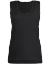 GIAMBATTISTA VALLI SCOOPNECK STUDDED TANK