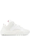 Gcds White Slim Skate Sneakers In White