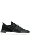 TOD'S HIGH TECH FABRIC LOW-TOP SNEAKERS