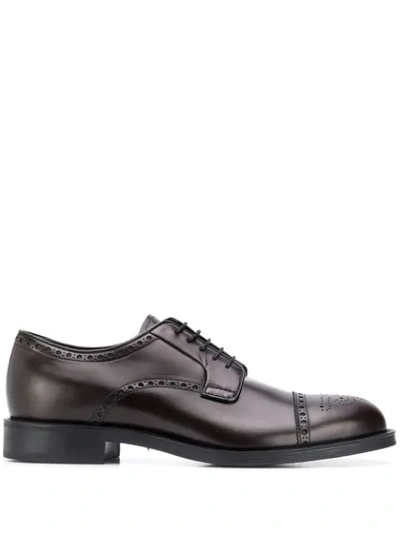 Prada Lace-up Brogues - 棕色 In Brown