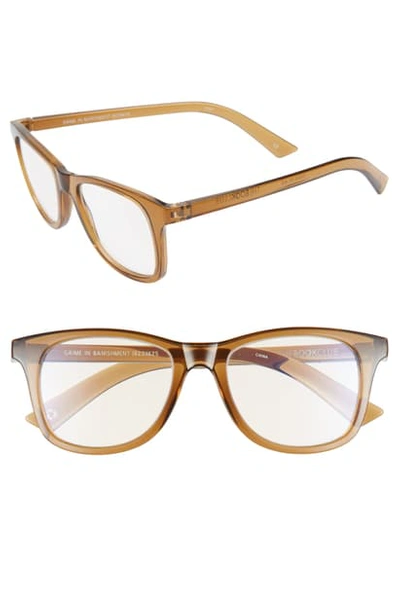 The Book Club Grime In Banishment 52mm Reading Glasses In Cola