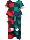 BURBERRY RECONSTRUCTED RUGBY SHIRT DRESS