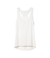 Tory Sport Performance Mesh-back Tank In Snow White