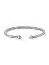 David Yurman Women's Cable Classic Bracelet With Gemstone & Diamonds In Morganite