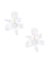 LELE SADOUGHI SMALL CRYSTAL LILY EARRINGS,400011368896