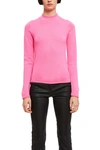OPENING CEREMONY OPENING CEREMONY LONG SLEEVE FLUO KNIT SWEATER,ST218818