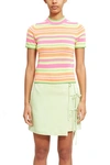 OPENING CEREMONY OPENING CEREMONY FLUORESCENT KNIT TOP,ST218820