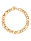KENNETH JAY LANE 22K YELLOW GOLDPLATED CHAIN NECKLACE