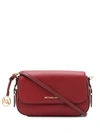 MICHAEL KORS LOGO PLAQUE CROSSBODY BAG