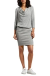 MICHAEL STARS CECILE MADISON RUCHED BRUSHED JERSEY DRESS,2055