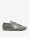 COMMON PROJECTS COMMON PROJECTS MEN'S COLBALT GREY ACHILLES LEATHER LOW-TOP TRAINERS,66689851