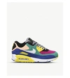 NIKE AIR MAX 90 VIOTECH SUEDE PANELLED TRAINERS