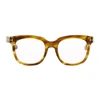 TOM FORD TOM FORD BROWN BLUE BLOCK THICK SQUARE GLASSES