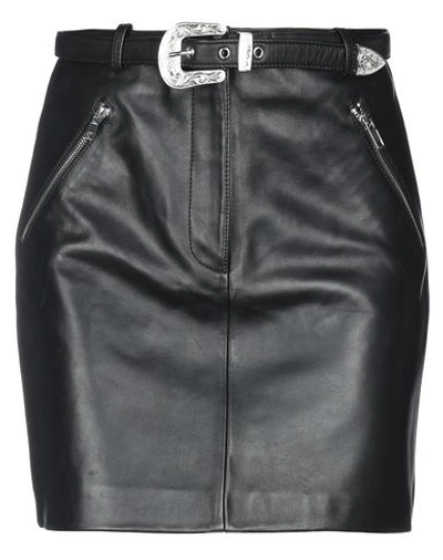 Maje Mini Skirt In Black