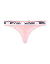 Moschino Thongs In Light Pink