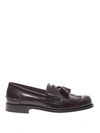 CHURCH'S OREHAM POLISHED LEATHER TASSELLED LOAFERS