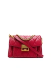Givenchy Small Gv3 Crossbody Bag In Red